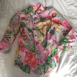 Lilly Pulitzer for Target floral blouse